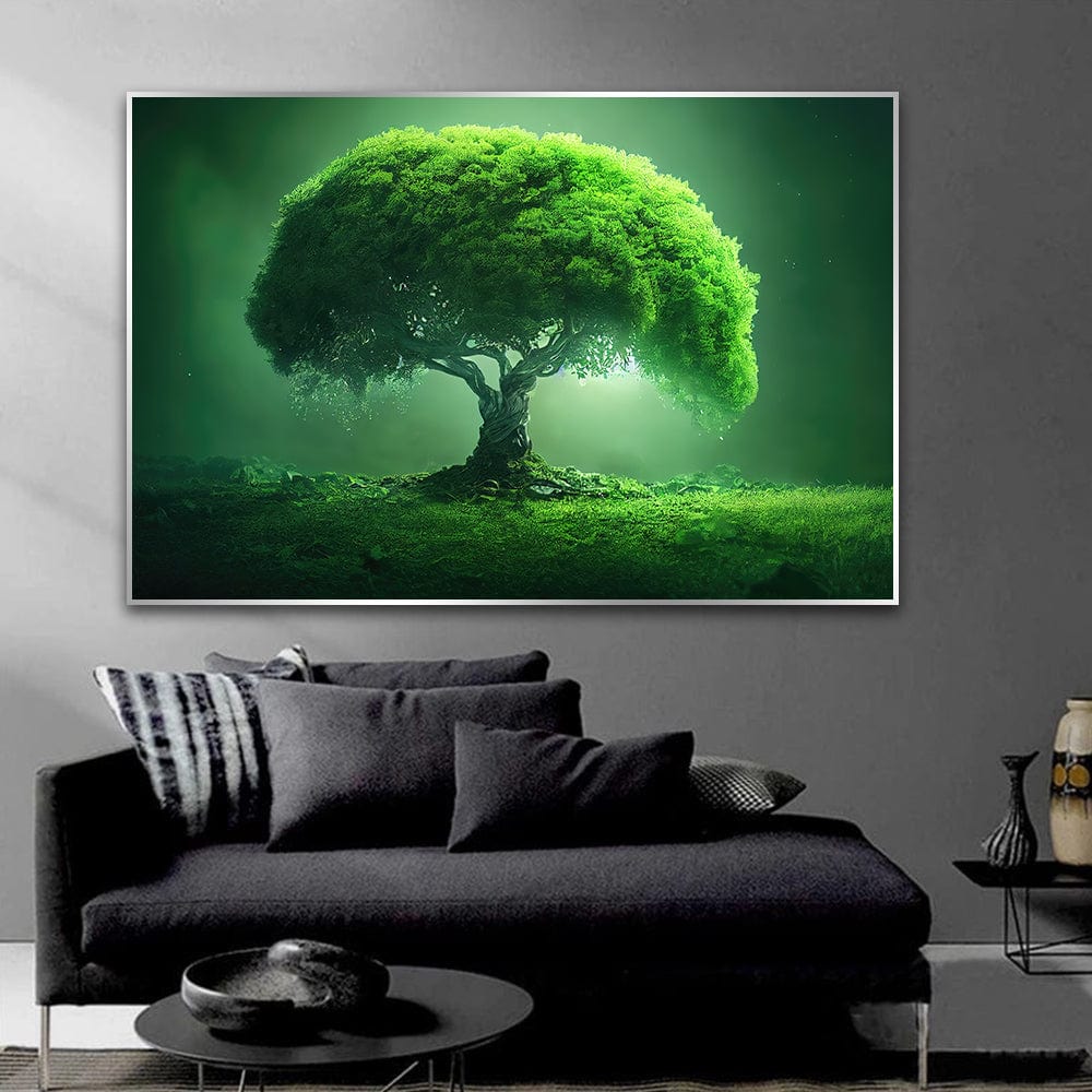 LUSH GREEN TREE