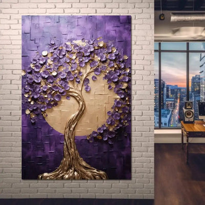 AMETHYST TREE CANVAS