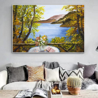 TEA BY THE SEA CANVAS
