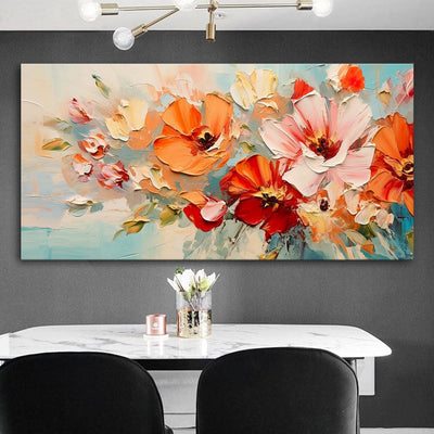 WARM BLOSSOMS - CANVAS