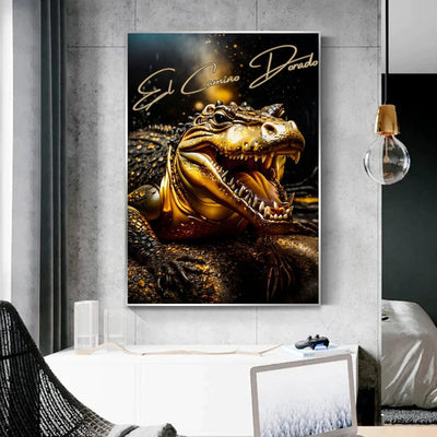 DORADO CROC CANVAS
