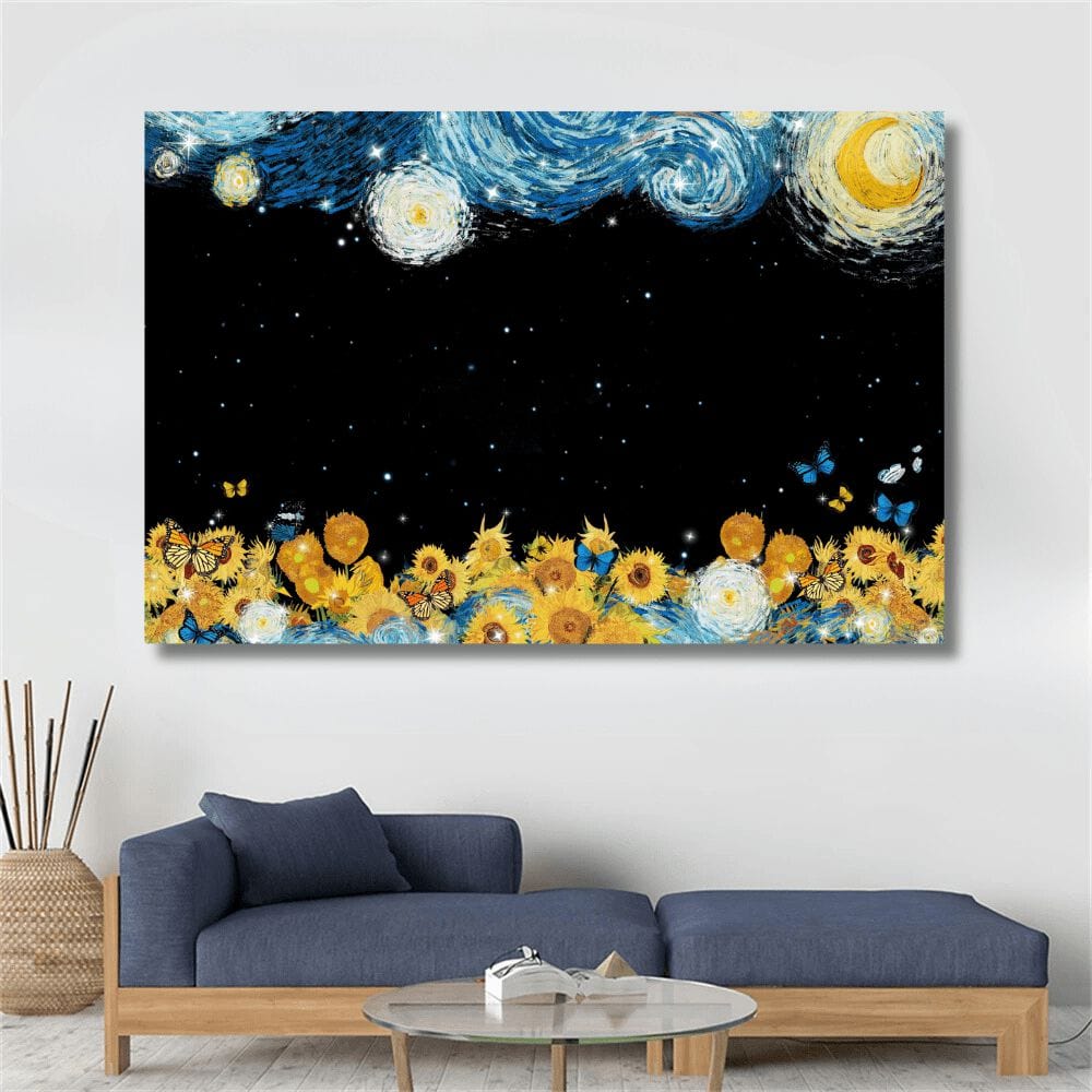 STARRY SUNFLOWER NIGHT