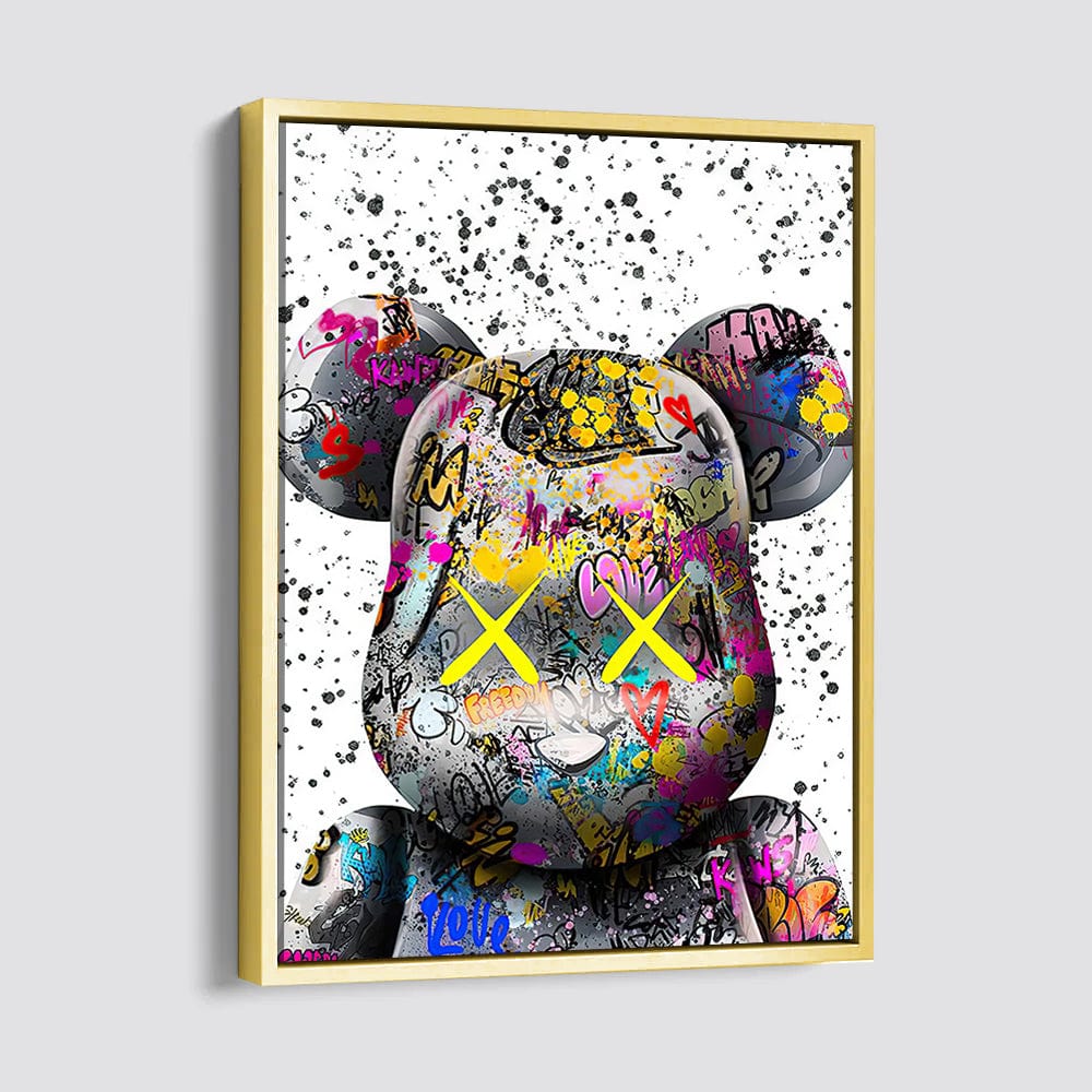 STREET BEAR CANVAS