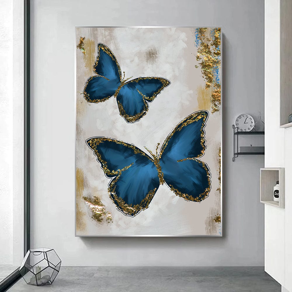 ROYAL BLUE BUTTERFLIES