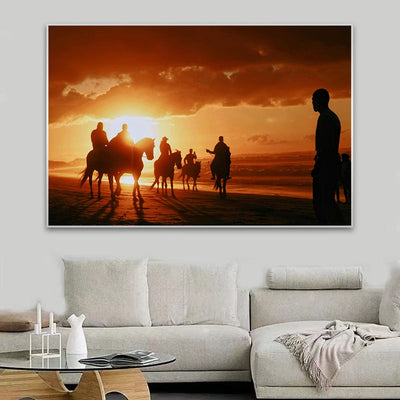 RIDING SUNSET CANVAS