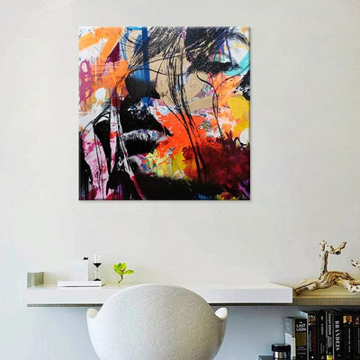 GRAFFITI FACE CANVAS