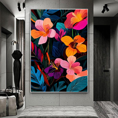 VIBRANT FLEURS - XL+