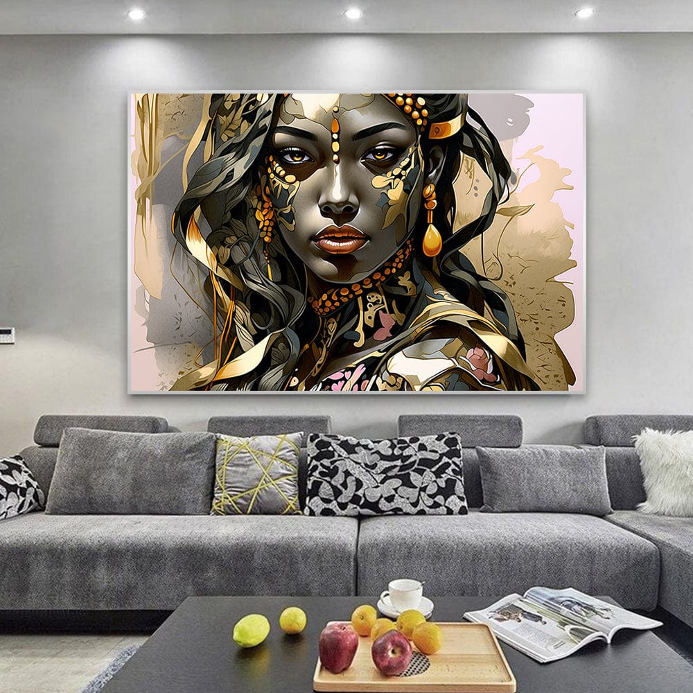 AMBER GAZE CANVAS