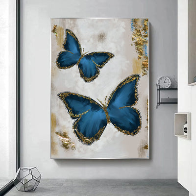 ROYAL BLUE BUTTERFLIES - XL+