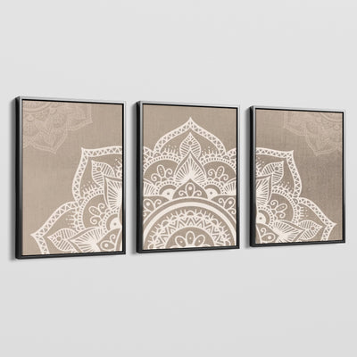 SERENE MANDALA CANVAS