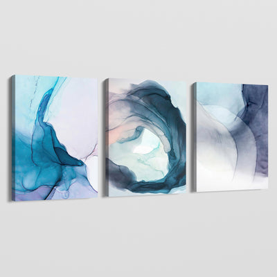 AZURE WAVES CANVAS