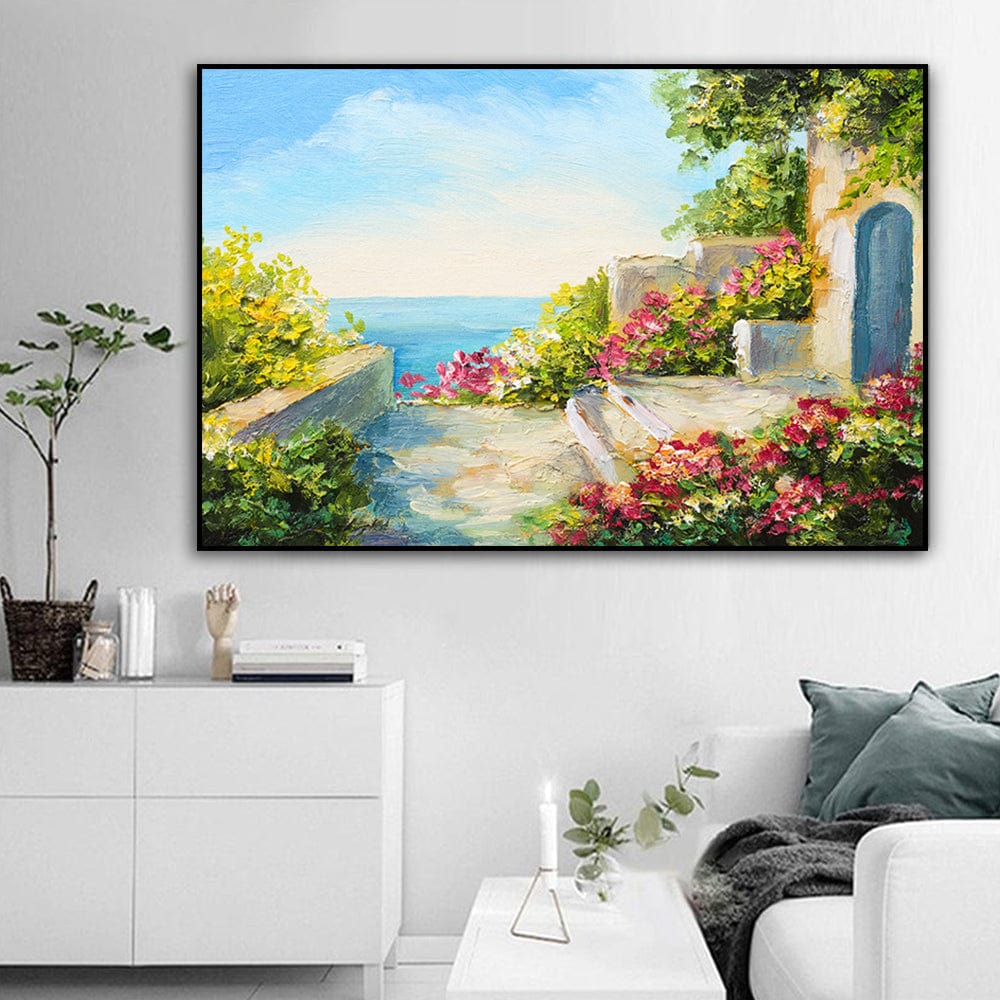 SEASIDE GARDEN CANVAS