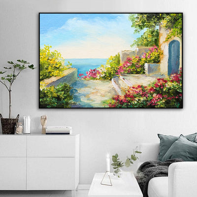 SEASIDE GARDEN CANVAS