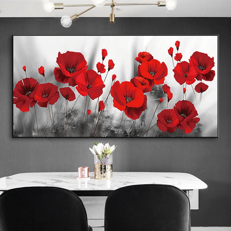 RED BLOSSOM FLOWERS - XL+