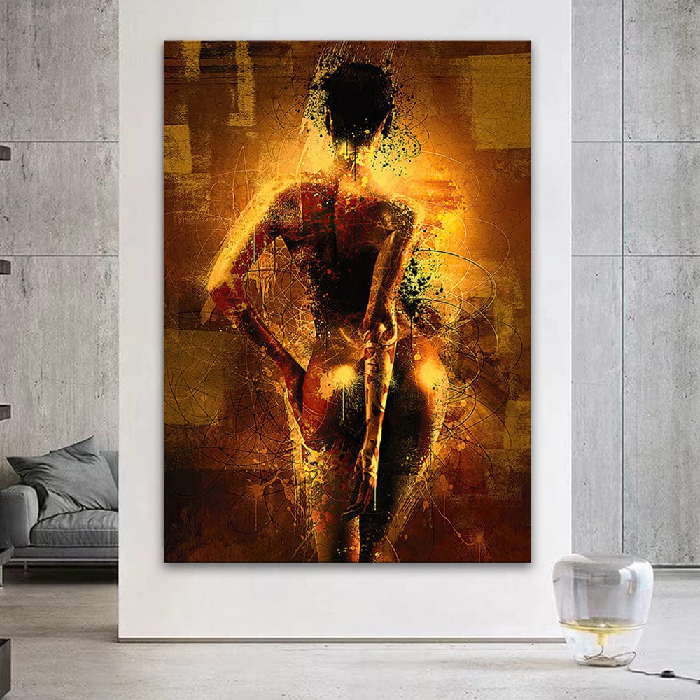 GOLDEN ELEGANCE - CANVAS