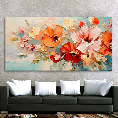 WARM BLOSSOMS - CANVAS