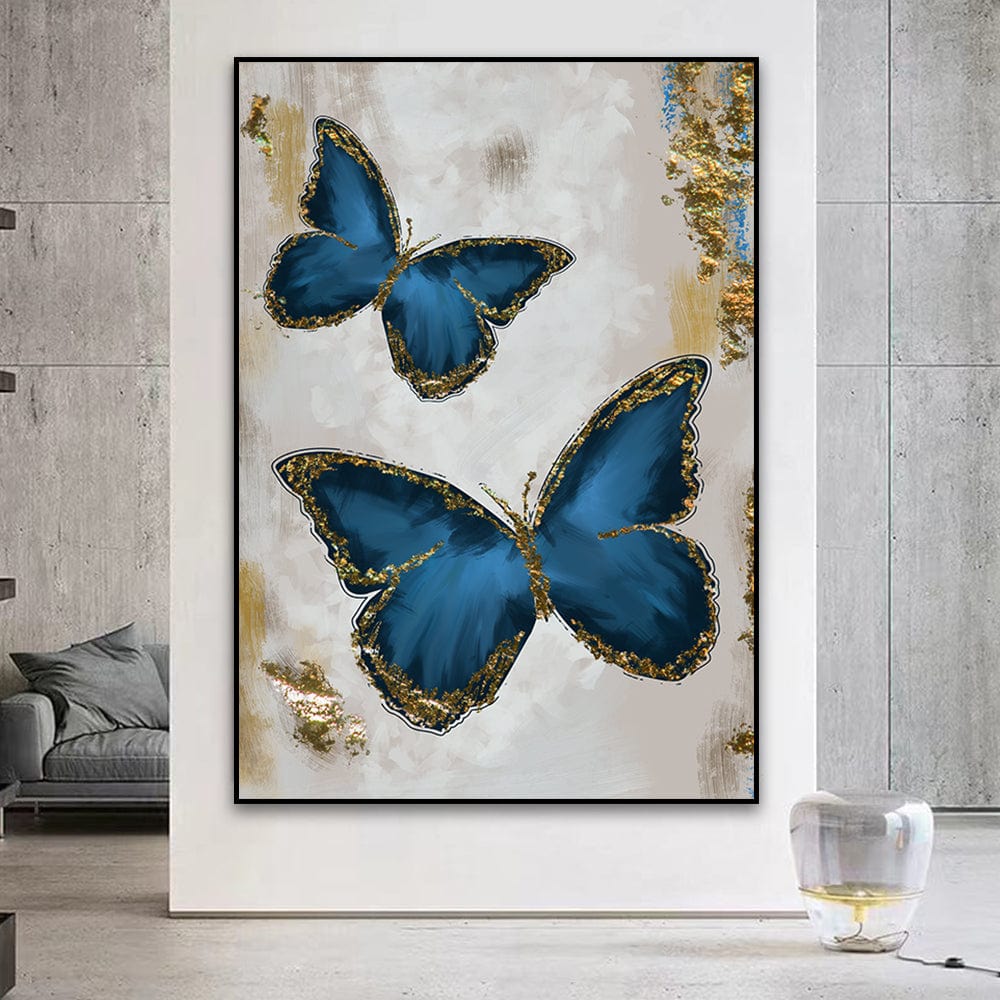 ROYAL BLUE BUTTERFLIES