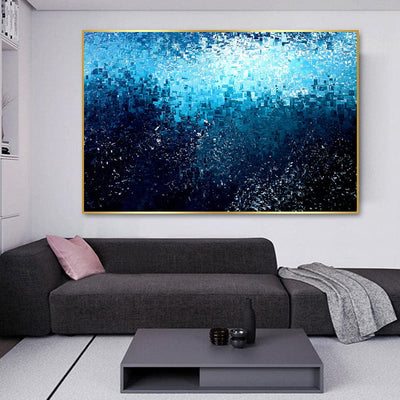 BLUE ELEMENTS CANVAS