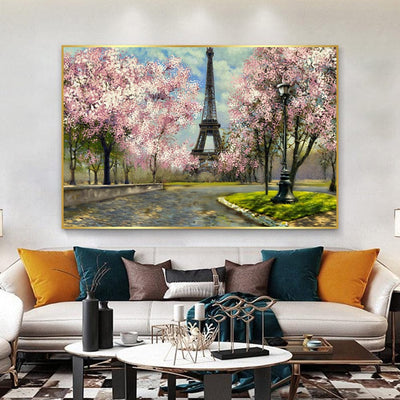 PARIS BLOOMS CANVAS