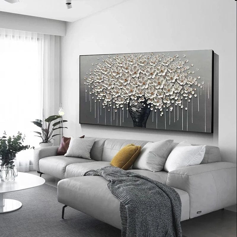 WHITE FLOWERING TREE - XL