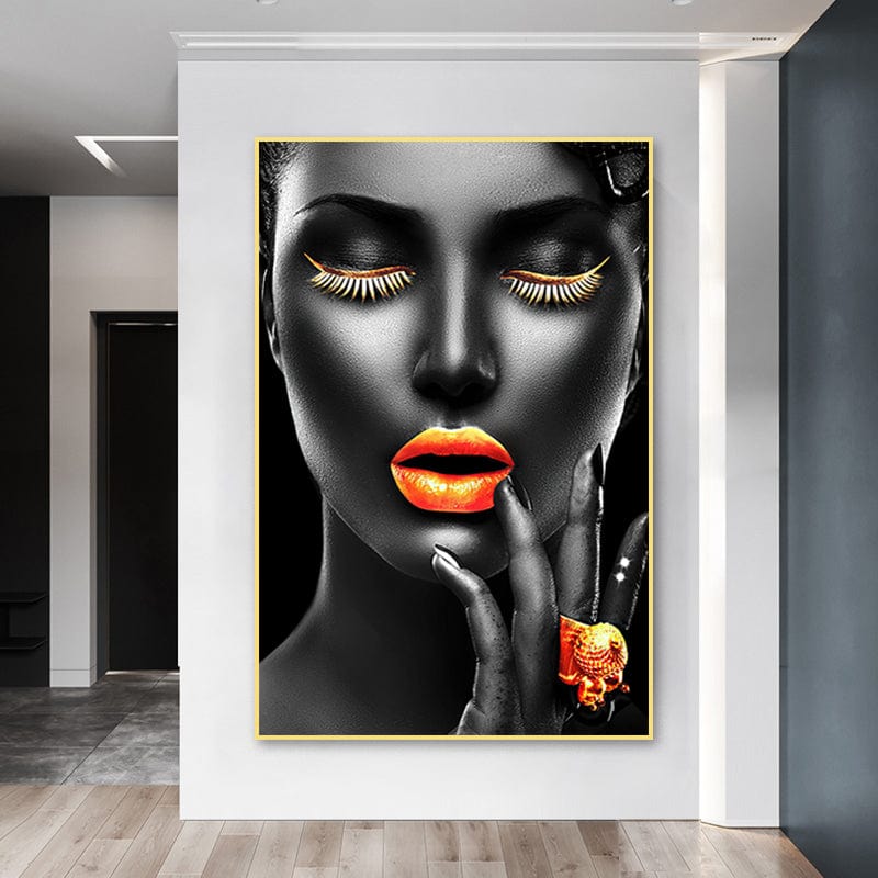 ORANGE LIPS - XL+