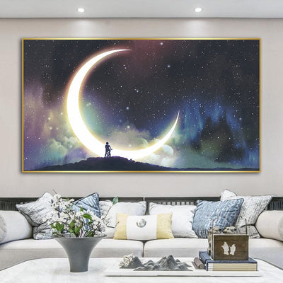 CRESCENT LIGHT CANVAS