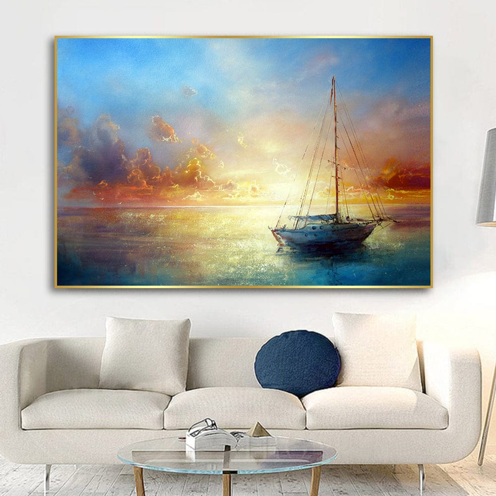 SUNRISE SEA CANVAS