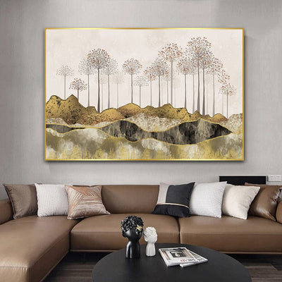 GOLDEN NATURE CANVAS