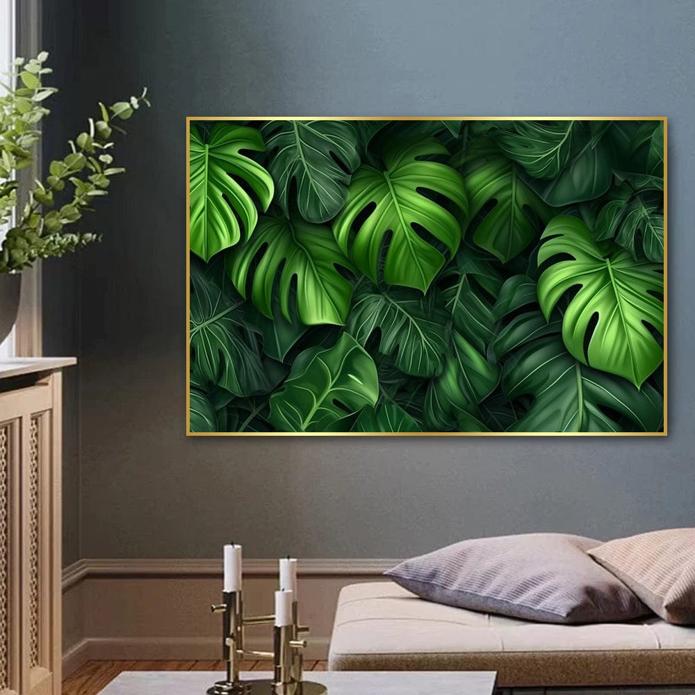 TROPICAL MONSTERA CANVAS