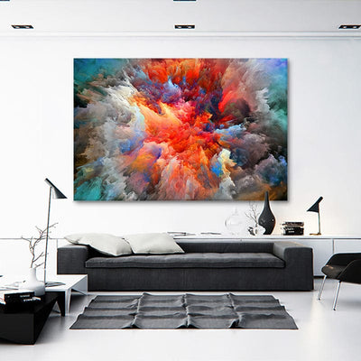 COLORFUL EXPLOSION CANVAS