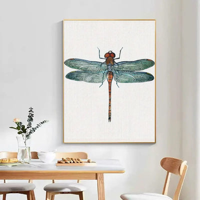 WATERCOLOR DRAGONFLY CANVAS