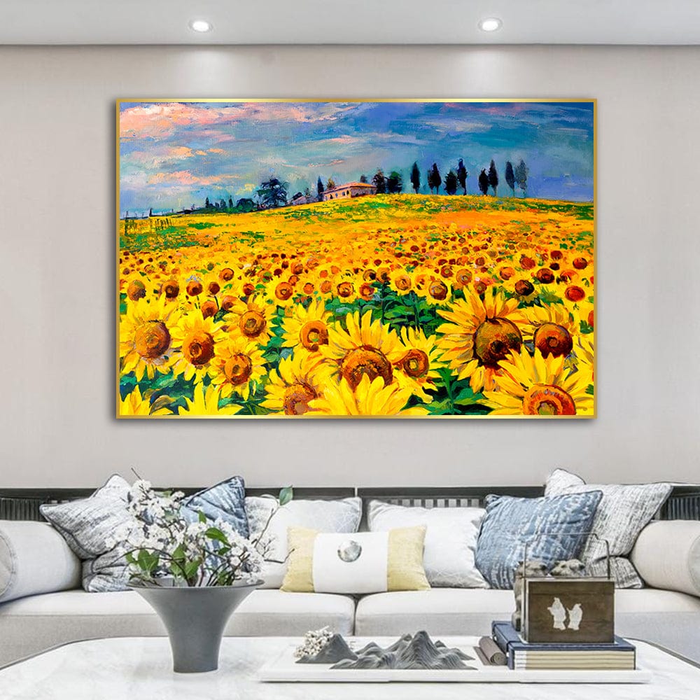 SUNFLOWER SEA CANVAS