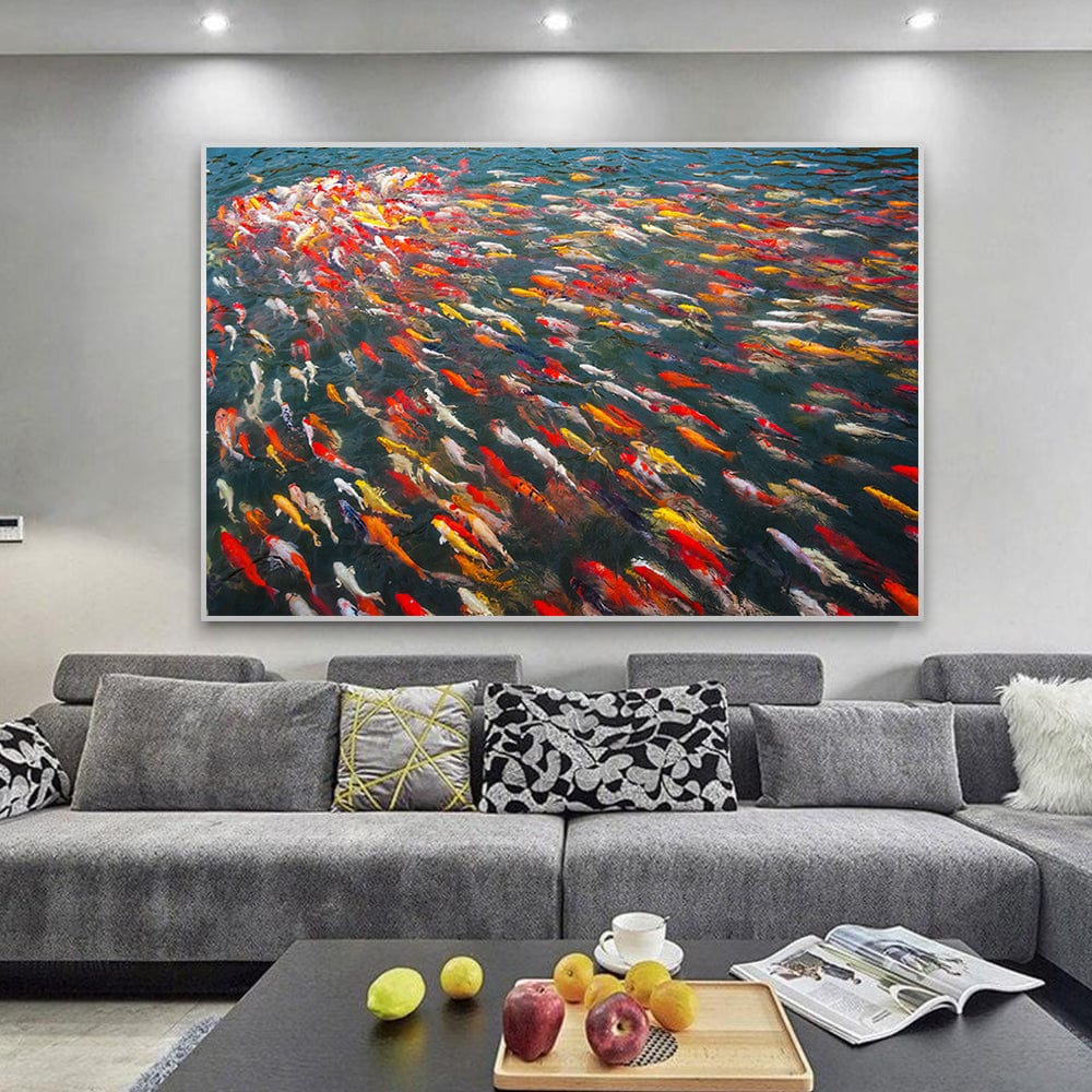 ELEGANT SWIMMERS CANVAS