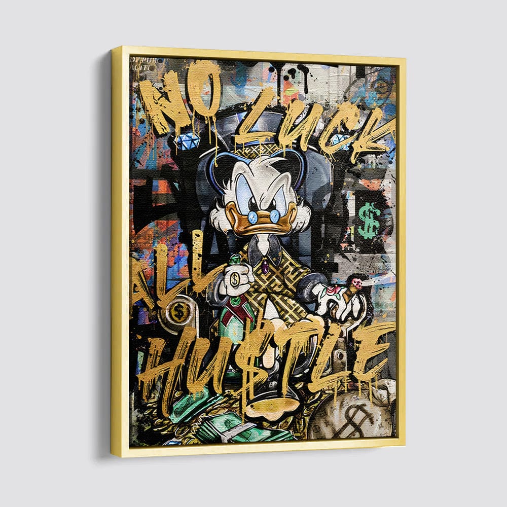 ALL HUSTLE - CANVAS