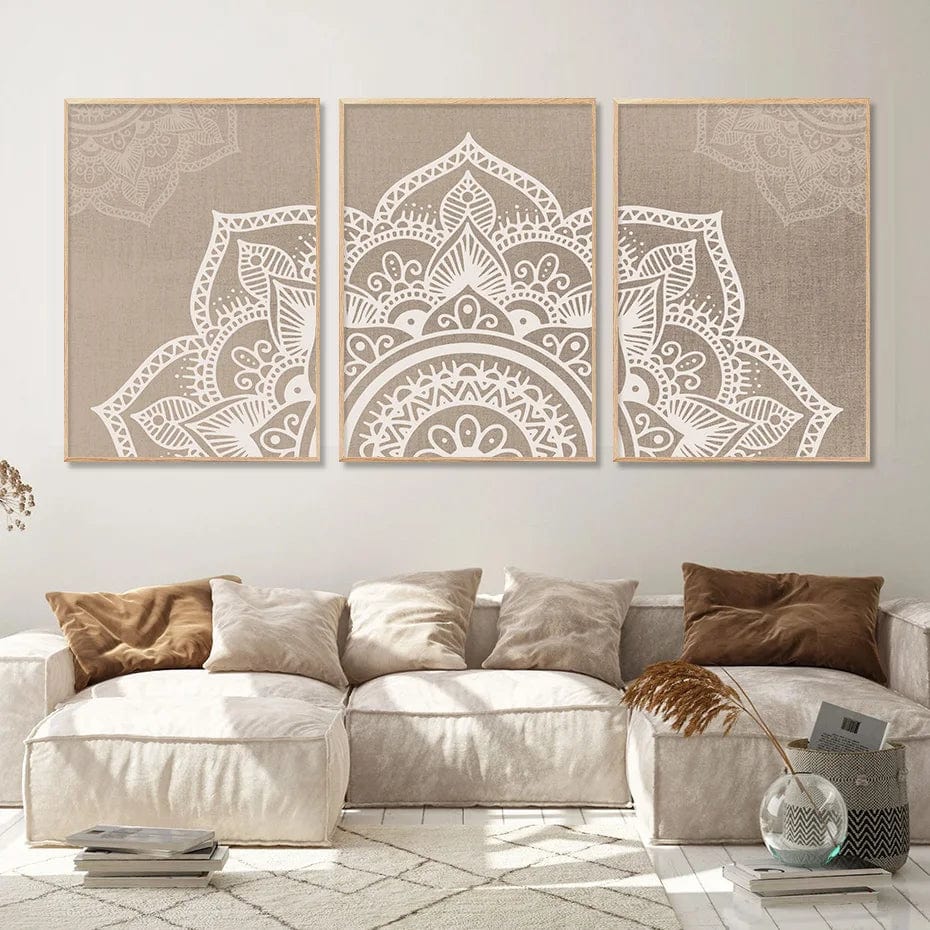 SERENE MANDALA CANVAS
