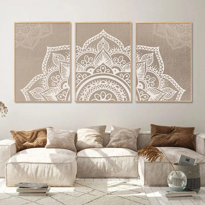 SERENE MANDALA CANVAS