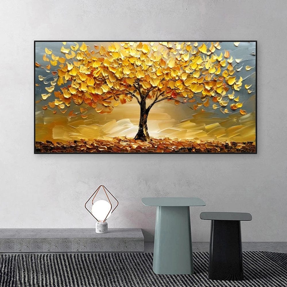 GOLD TREE SUNSET