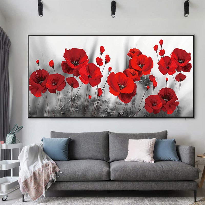 RED BLOSSOM FLOWERS - XL+