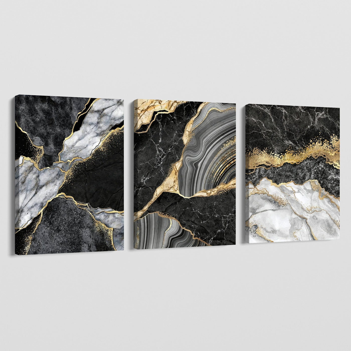 BLACK AND GOLD CANVAS