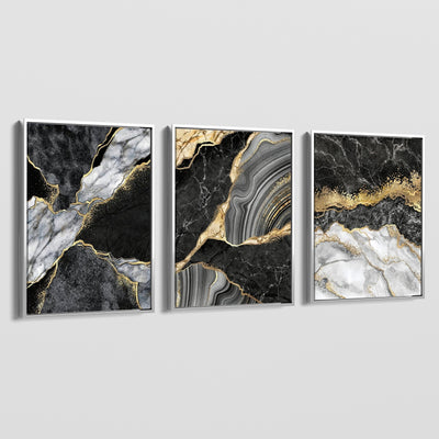 BLACK AND GOLD CANVAS