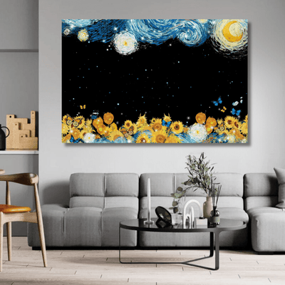 STARRY SUNFLOWER NIGHT