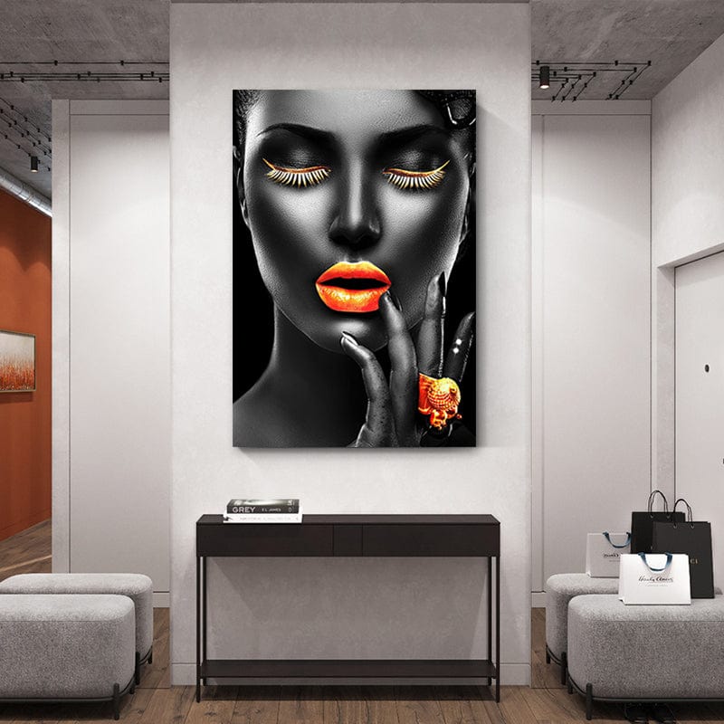 ORANGE LIPS - XL+