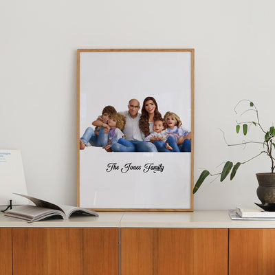 Custom Six Family Cartoons - Portrait