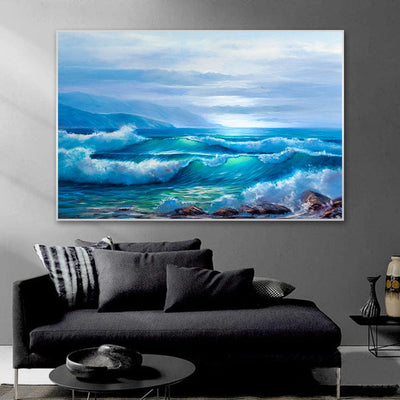 BEAUTIFUL WAVES CANVAS