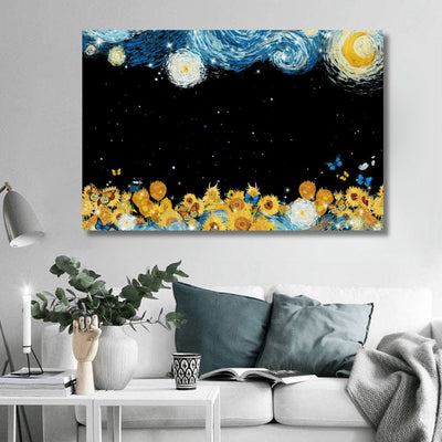 STARRY SUNFLOWER NIGHT