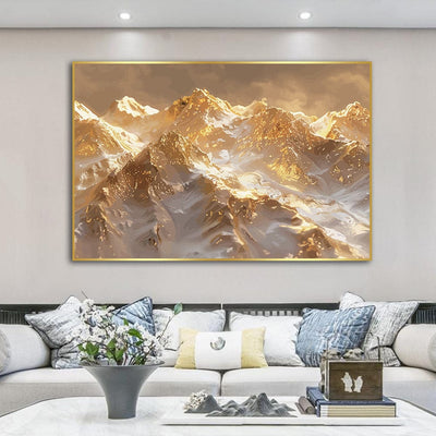 GOLDEN PEAKS CANVAS