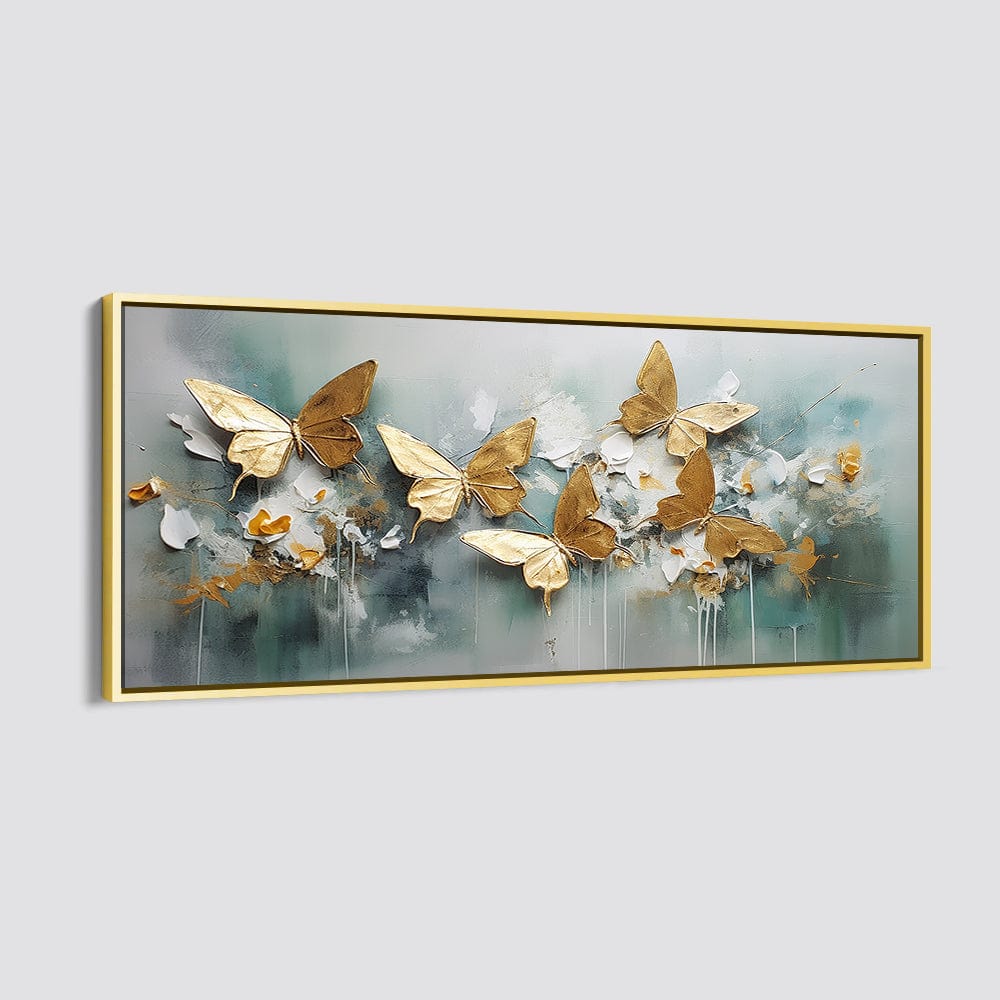 GOLDEN FLUTTER - CANVAS