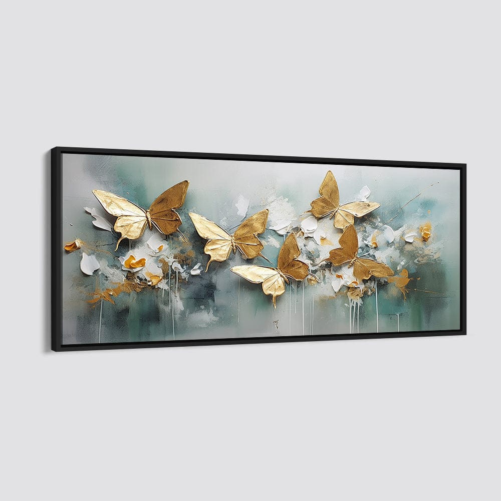 GOLDEN FLUTTER - CANVAS