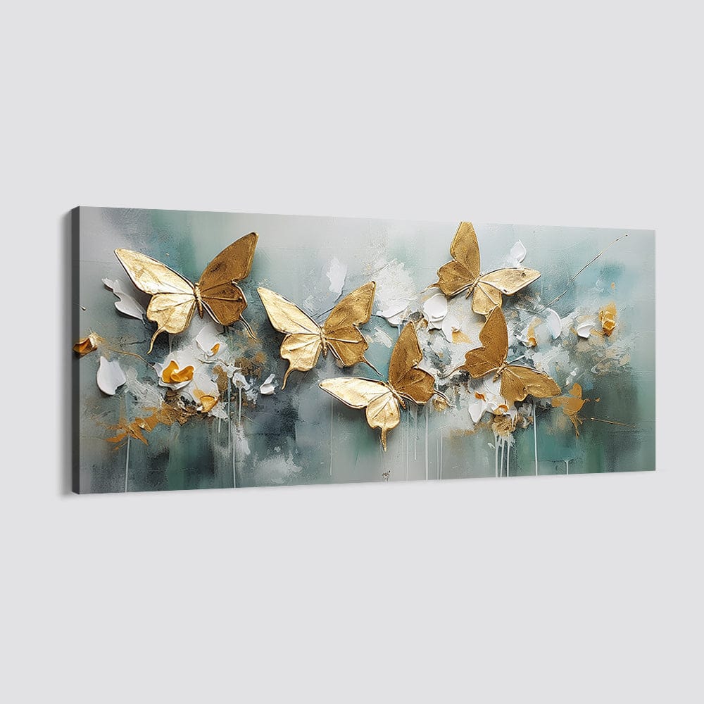 GOLDEN FLUTTER - CANVAS