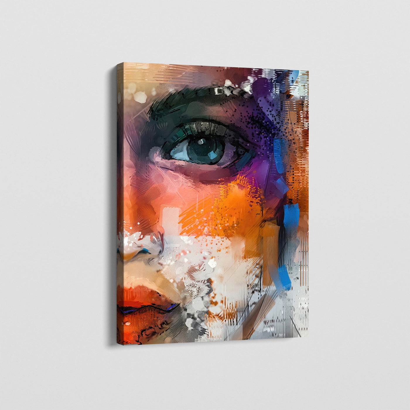 ABSTRACT EYE CANVAS